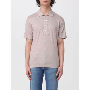 Eleventy Polo Shirt Men Blush Pink